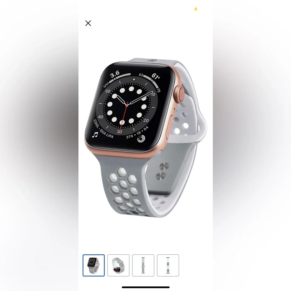 BRAND NEW NEXT - Sport Band DUO Watch Strap for Apple Watch 38mm, 40mm, and 41mm